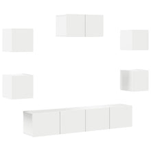 -Delige Tv-Meubelset Bewerkt Hout 60 x 30 x 30 cm