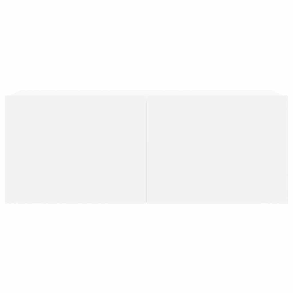 -Delige Tv-Meubelset Bewerkt Hout 60 x 30 x 30 cm