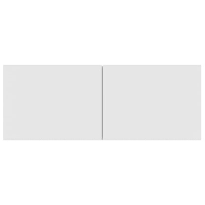 -Delige Tv-Meubelset Bewerkt Hout 100 x 30 x 30 cm Wit