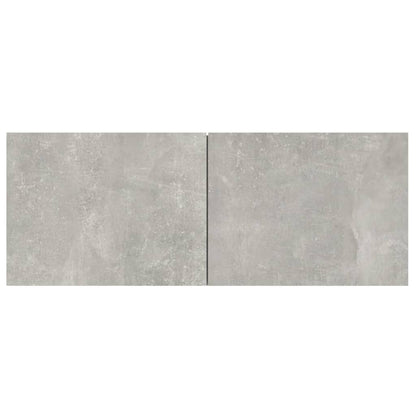 -Delige Tv-Meubelset Bewerkt Hout 100 x 30 x 30 cm Betongrijs