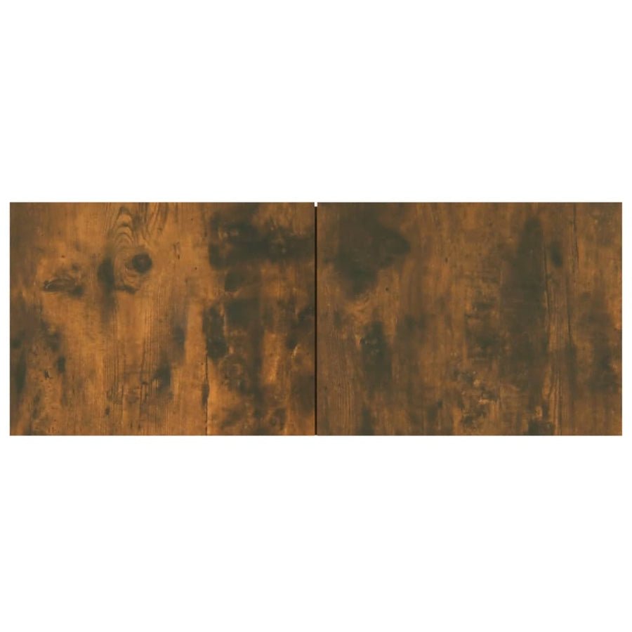 -Delige Tv-Meubelset Bewerkt Hout Kleurig 100 x 30 x 30 cm Gerookt eiken