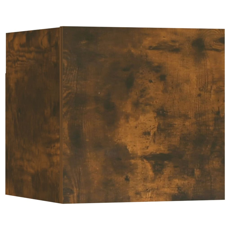 Tv-Wandmeubel Bewerkt Hout Kleurig 100 cm