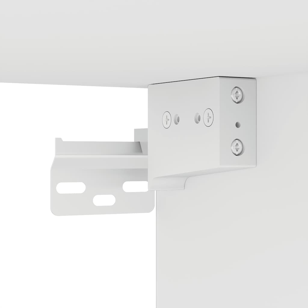 4-Delige Tv-Meubelset Bewerkt Hout 60/80 cm