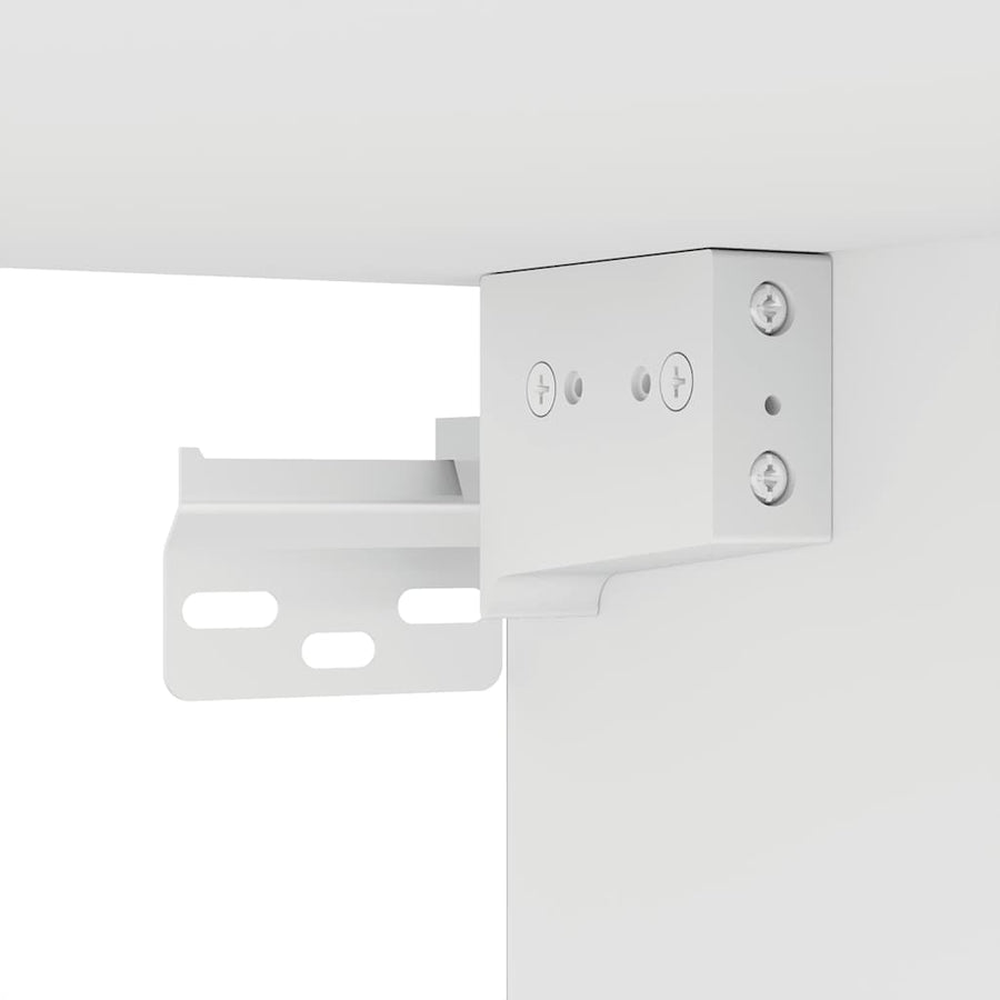 4-Delige Tv-Meubelset Bewerkt Hout 60/80 cm