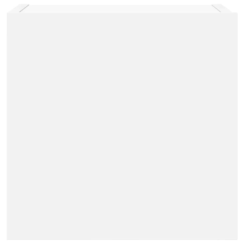 4-Delige Tv-Meubelset Bewerkt Hout 60/80 cm