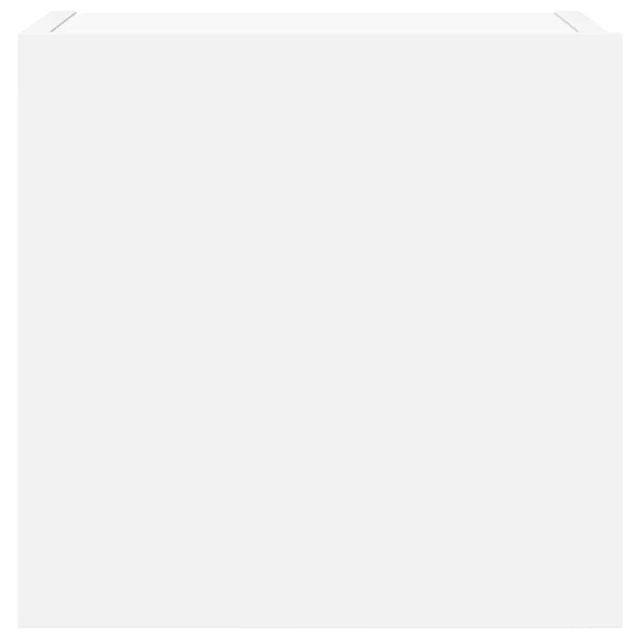 4-Delige Tv-Meubelset Bewerkt Hout 60/80 cm