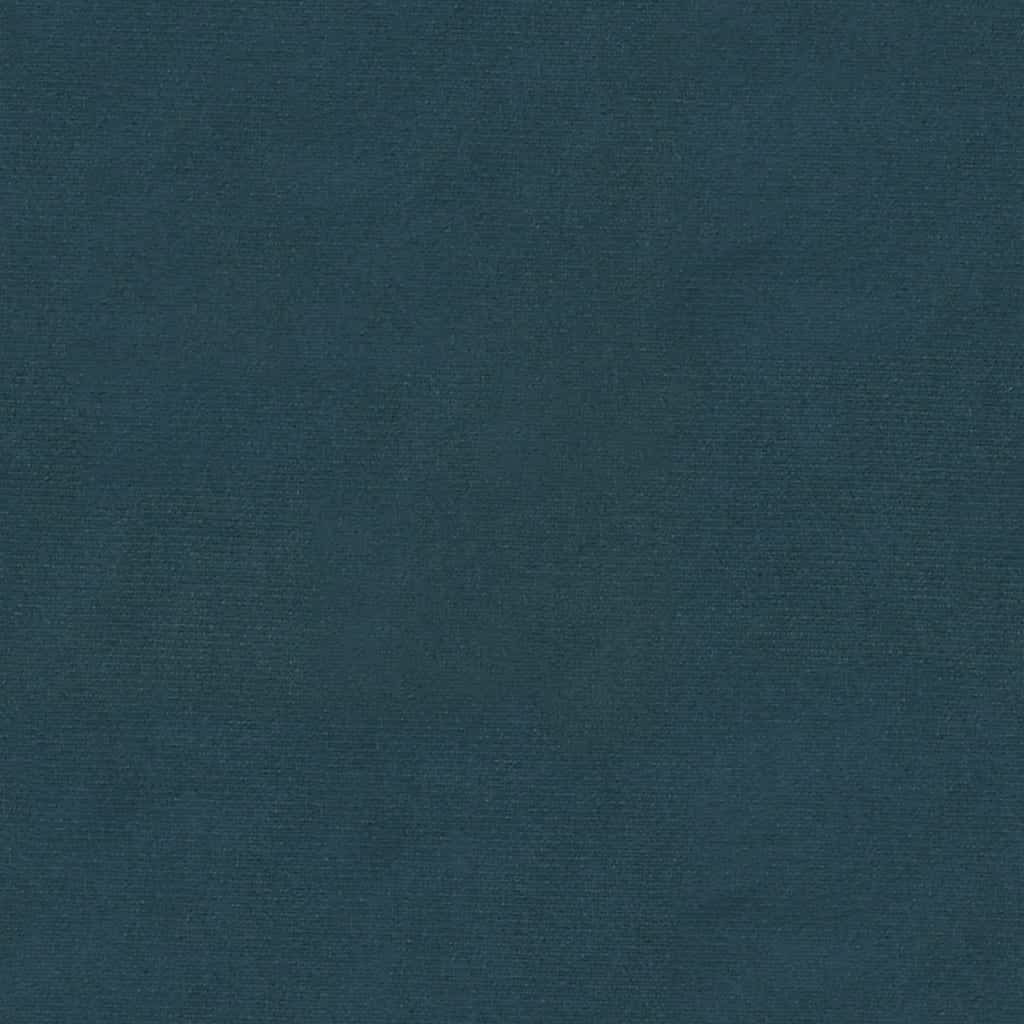 Eetkamerstoelen 2 St Fluweel Blauw
