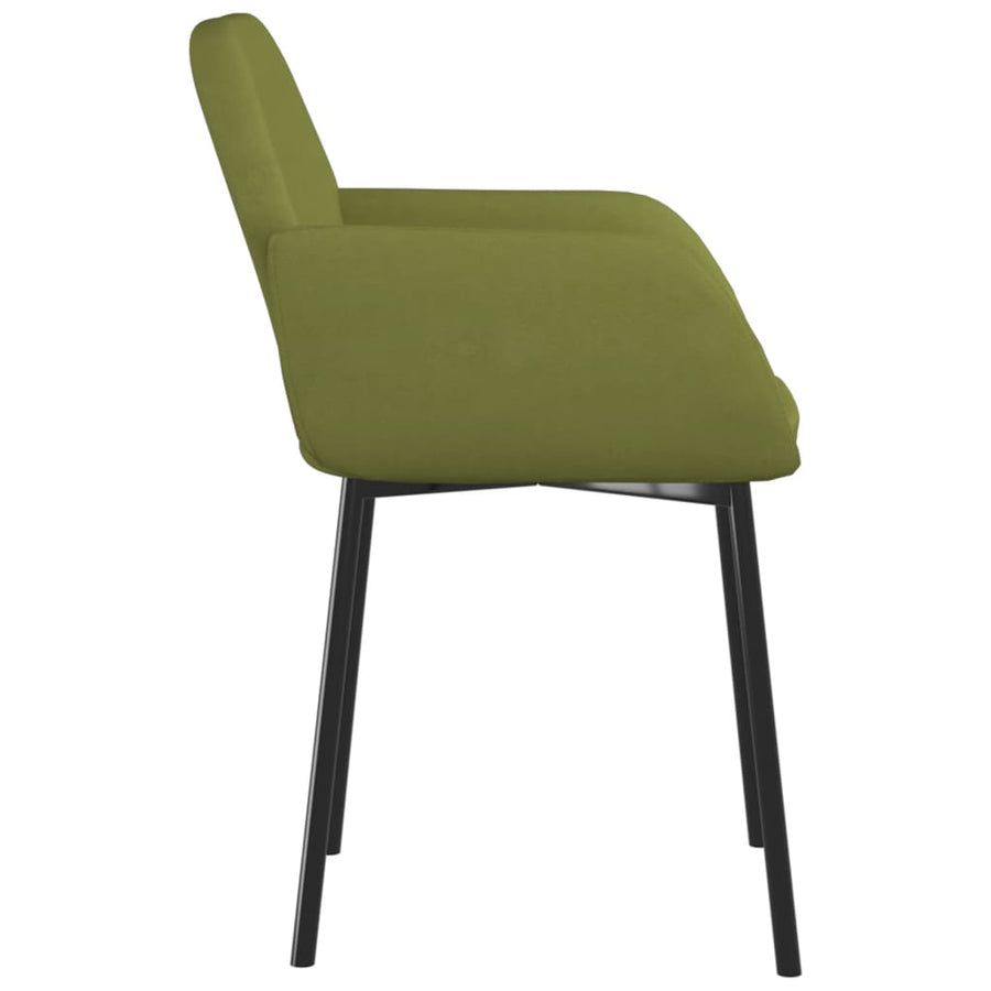 Eetkamerstoelen Fluweel Lichtgroen