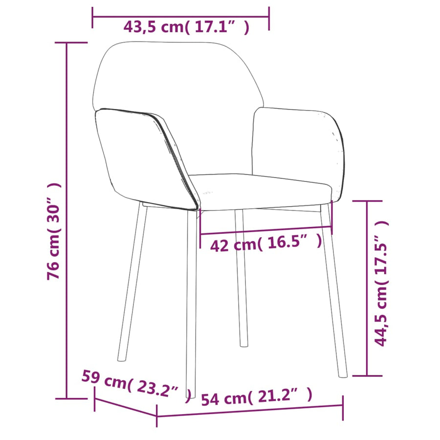 Eetkamerstoelen Stof En Kunstleer Lichtgrijs
