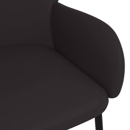 Eetkamerstoelen Kunstleer Zwart