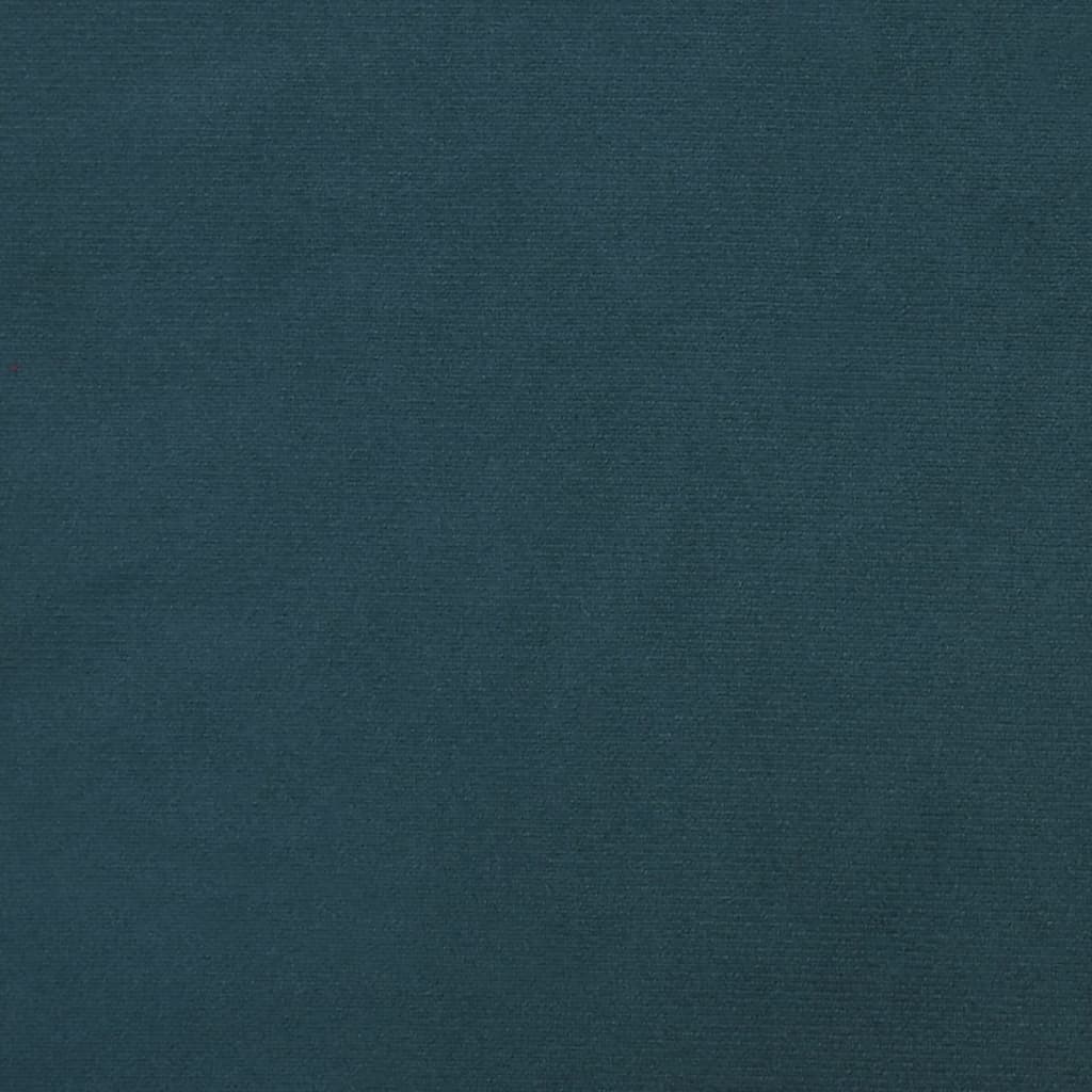 Eetkamerstoelen Fluweel Blauw