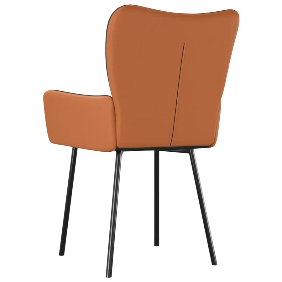 Eetkamerstoelen Stof En Kunstleer Zwart