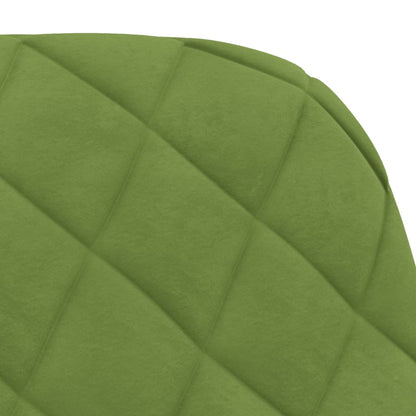 Eetkamerstoelen Draaibaar Fluweel Lichtgroen