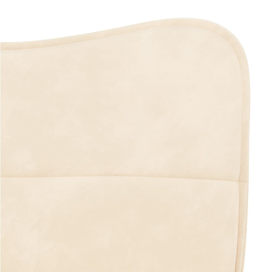 Eetkamerstoelen Fluweel Kleurig Crème
