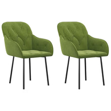 Eetkamerstoelen Fluweel Lichtgroen