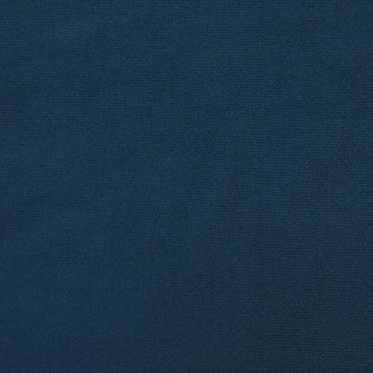 Kantoorstoel Draaibaar Fluweel Blauw 1