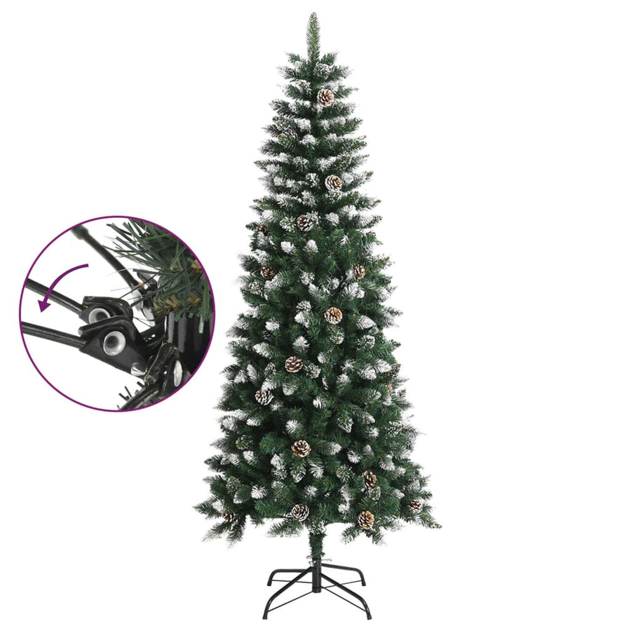 Kunstkerstboom Met Standaard 80 Cm Pvc Groen 180 x 76 cm