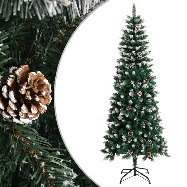 Kunstkerstboom Met Standaard 20 Cm Pvc Groen 210 x 86 cm