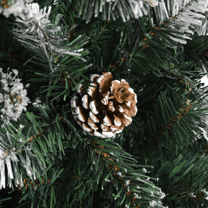 Kunstkerstboom Met Standaard 240 Cm Pvc Groen 240 x 96 cm