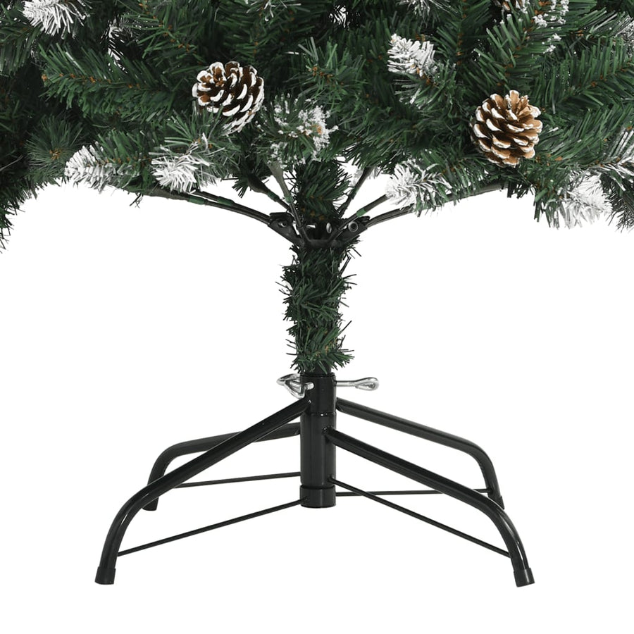 Kunstkerstboom Met Standaard 240 Cm Pvc Groen 240 x 96 cm