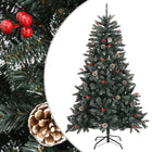 Kunstkerstboom Met Standaard 20 Cm Pvc Groen 120 x 68 cm