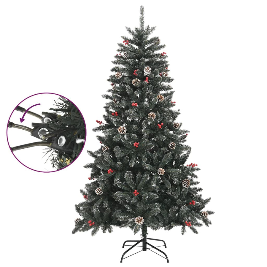 Kunstkerstboom Met Standaard 50 Cm Pvc Groen 150 x 83.5 cm