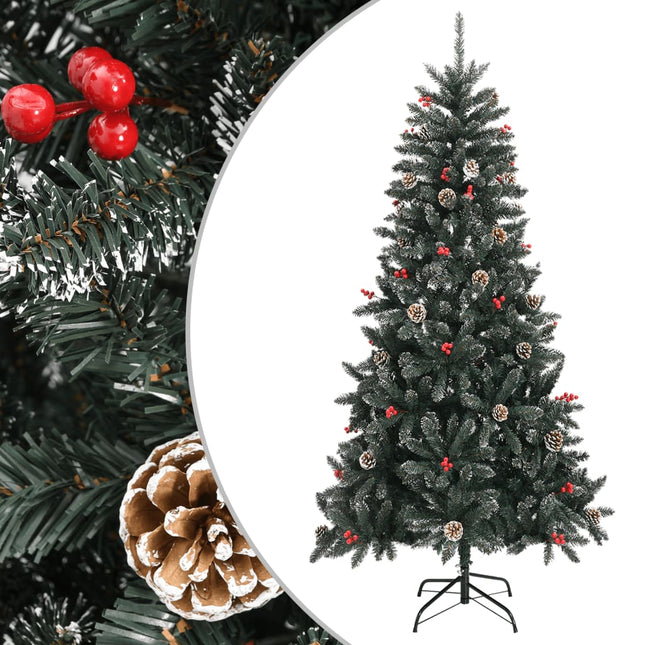 Kunstkerstboom Met Standaard 20 Cm Pvc Groen 210 x 144 cm