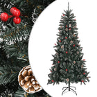 Kunstkerstboom Met Standaard 240 Cm Pvc Groen 240 x 129.5 cm