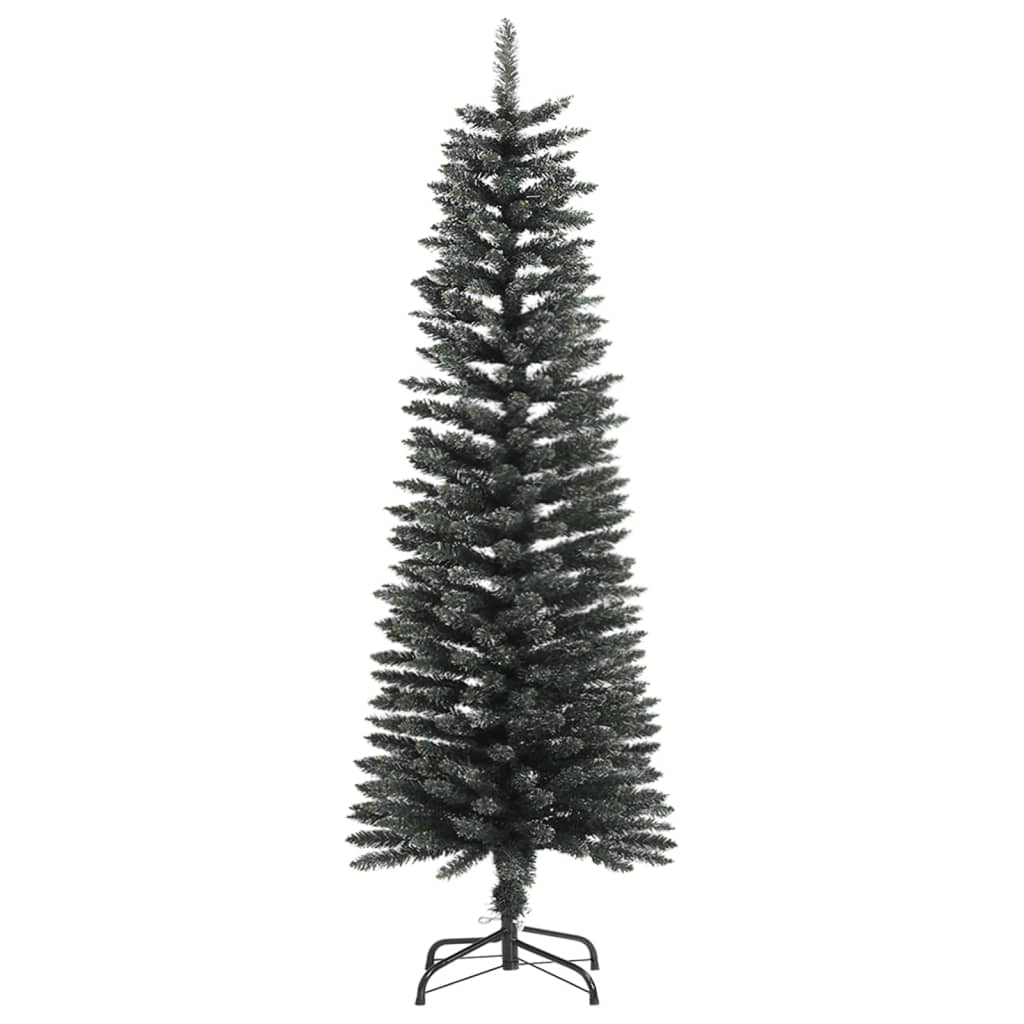 Kunstkerstboom Met Standaard Smal Pvc Groen 1 120 cm
