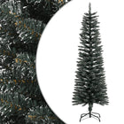 Kunstkerstboom Met Standaard Smal 50 Cm Pvc Groen 150 x 43 cm