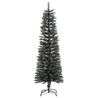 Kunstkerstboom Met Standaard Smal 50 Cm Pvc Groen 150 x 43 cm