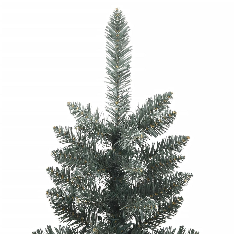 Kunstkerstboom Met Standaard Smal 50 Cm Pvc Groen 150 x 43 cm