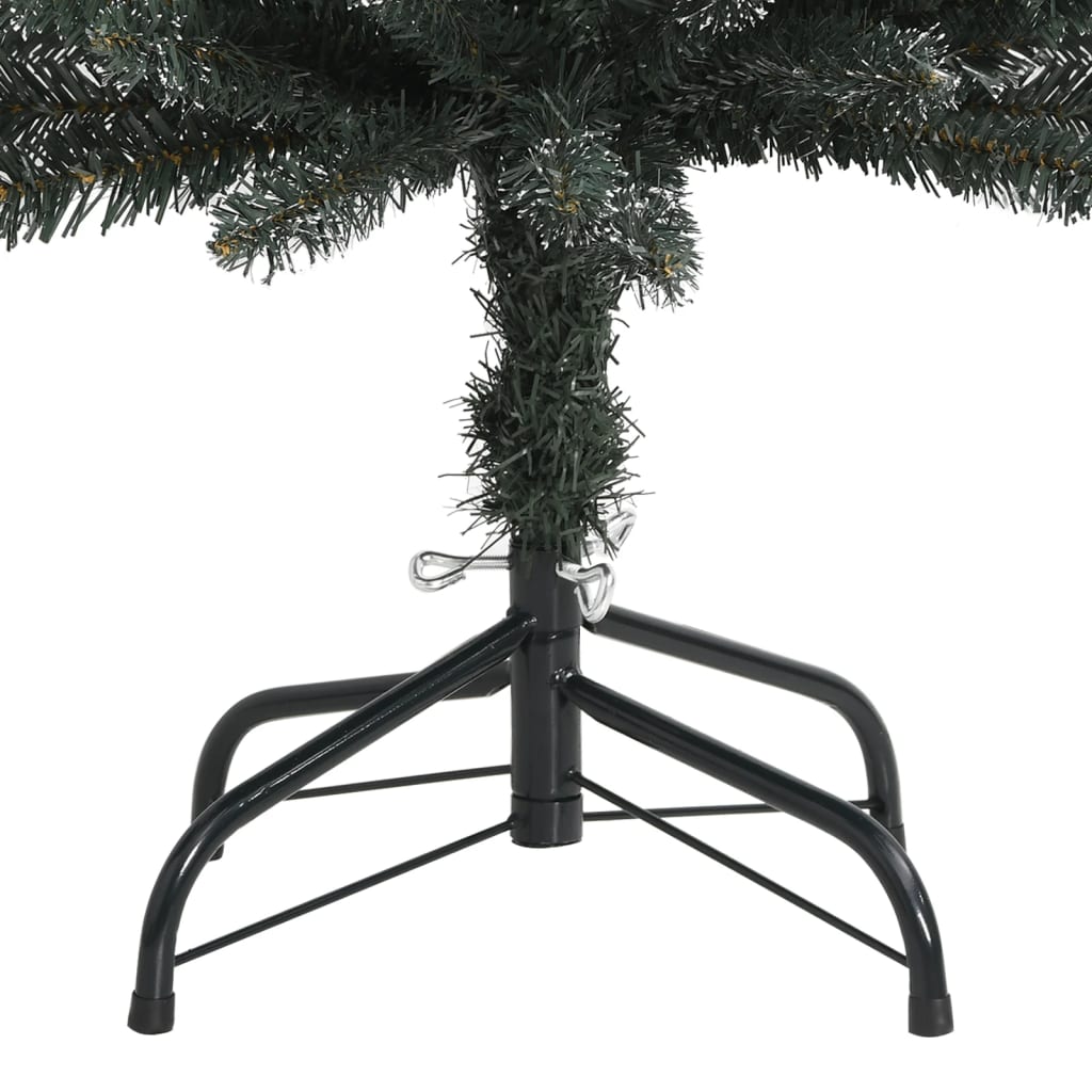 Kunstkerstboom Met Standaard Smal 50 Cm Pvc Groen 150 x 43 cm