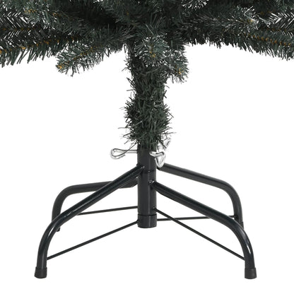 Kunstkerstboom Met Standaard Smal 50 Cm Pvc Groen 150 x 43 cm
