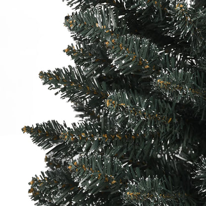 Kunstkerstboom Met Standaard Smal 50 Cm Pvc Groen 150 x 43 cm