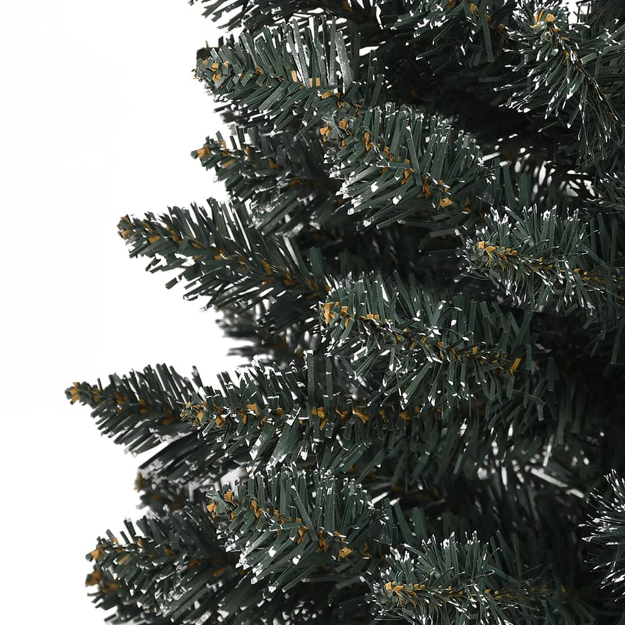 Kunstkerstboom Met Standaard Smal 80 Cm Pvc Groen 180 x 50.5 cm