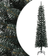 Kunstkerstboom Met Standaard Smal Pvc Groen 1 210 cm