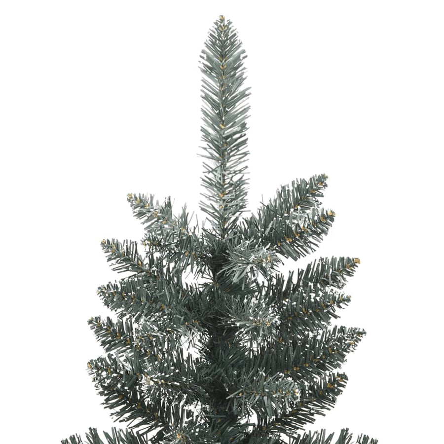 Kunstkerstboom Met Standaard Smal Pvc Groen 1 210 cm