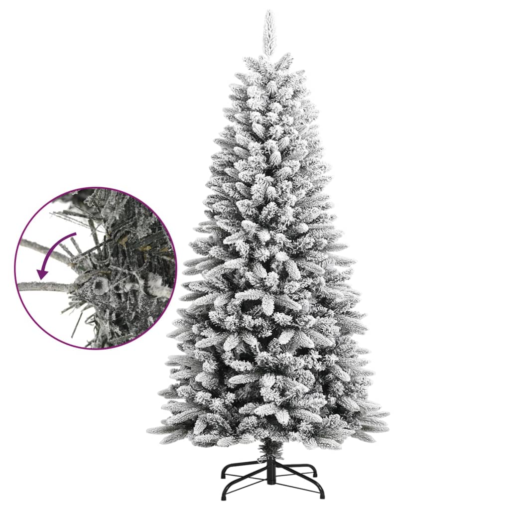Kunstkerstboom Met Sneeuw 20 Cm Pvc En Pe 120 x 53 cm