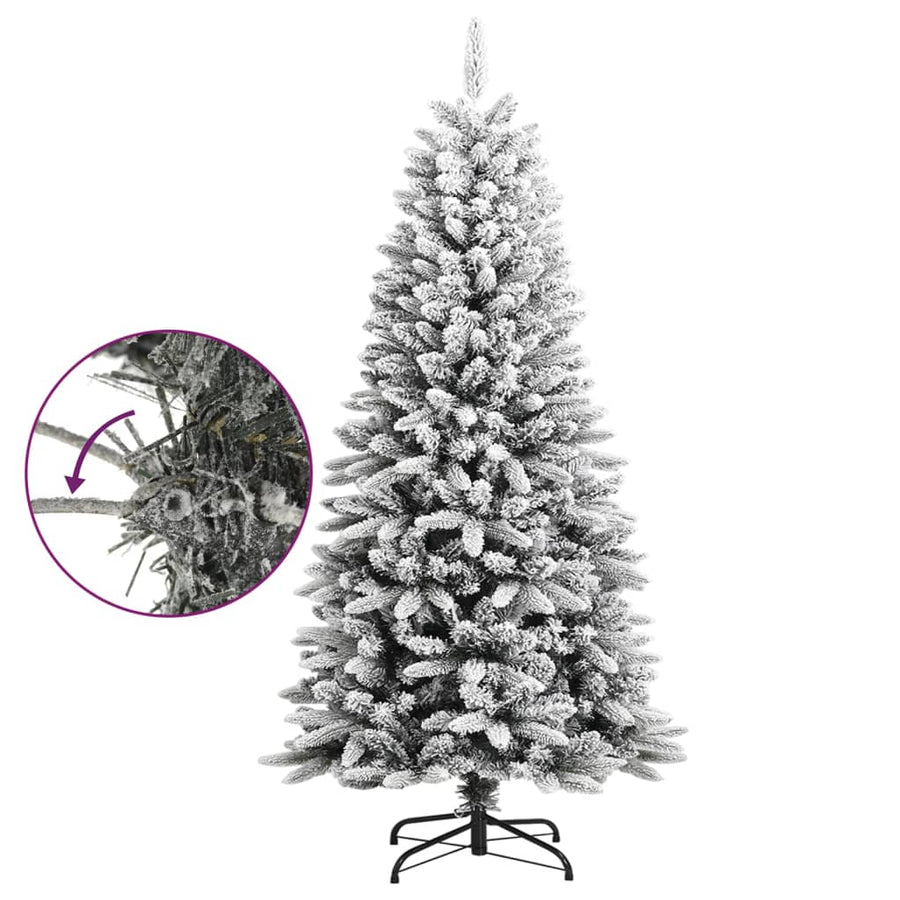 Kunstkerstboom Met Sneeuw 20 Cm Pvc En Pe 120 x 53 cm