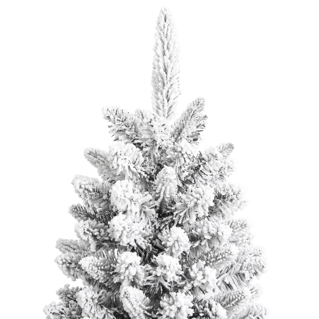 Kunstkerstboom Met Sneeuw 80 Cm Pvc En Pe 180 x 73 cm