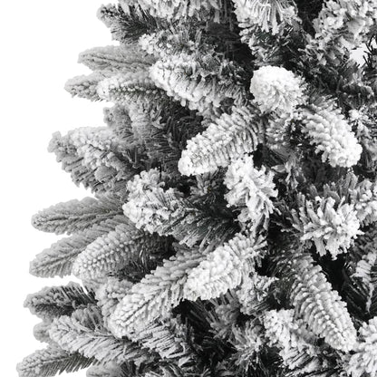 Kunstkerstboom Met Sneeuw 80 Cm Pvc En Pe 180 x 73 cm