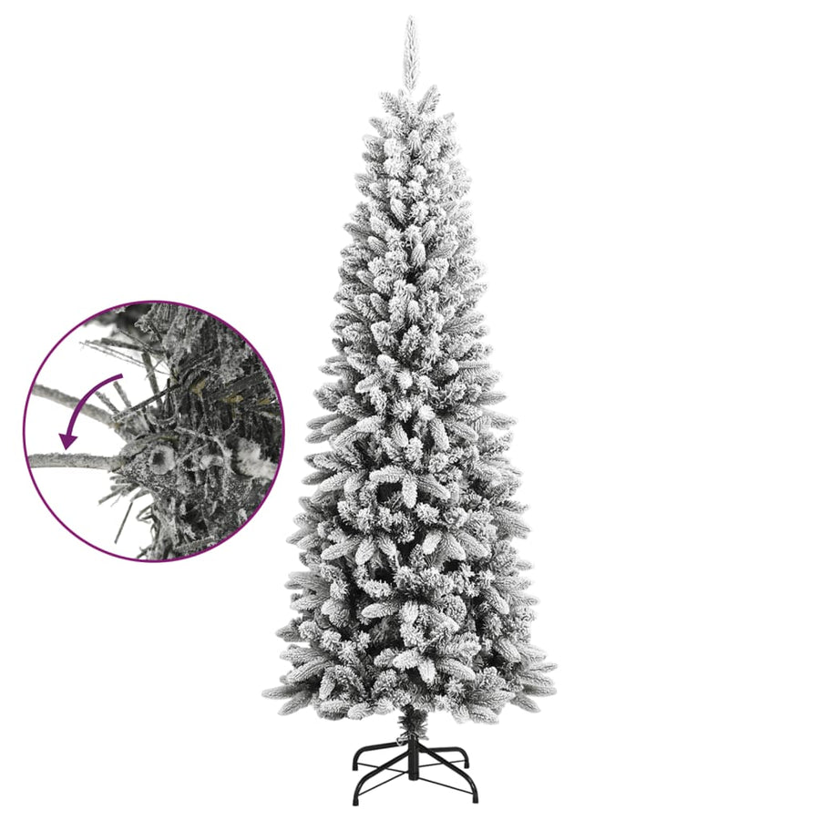 Kunstkerstboom Met Sneeuw 20 Cm Pvc En Pe 210 x 78 cm
