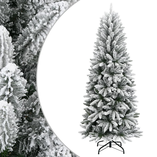 Kunstkerstboom Met Sneeuw 240 Cm Pvc En Pe 1 240 x 93 cm