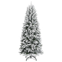 Kunstkerstboom Met Sneeuw 240 Cm Pvc En Pe 1 240 x 93 cm