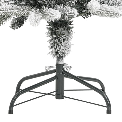 Kunstkerstboom Met Sneeuw Smal 180 Cm Pvc En Pe 180 x 55 cm