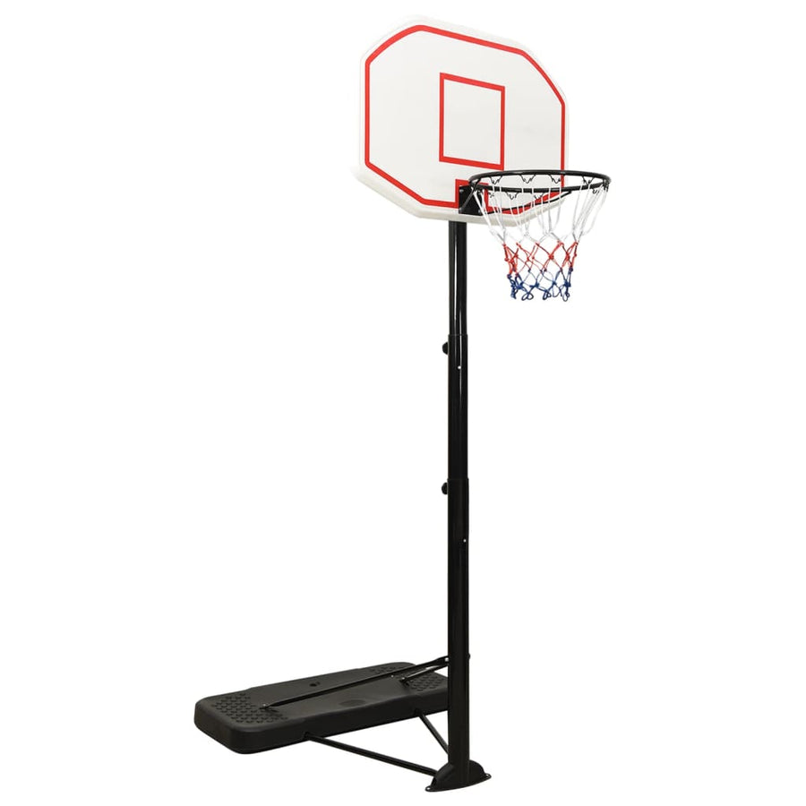 Basketbalstandaard 258-363 Cm Polyetheen Wit