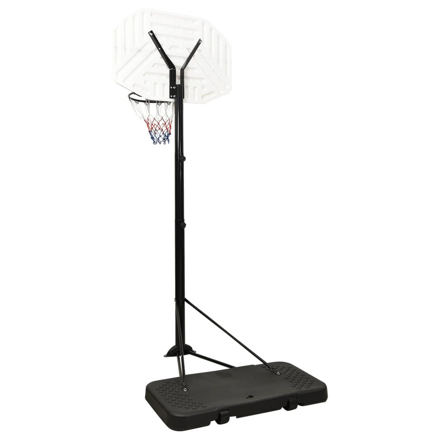 Basketbalstandaard 258-363 Cm Polyetheen Wit