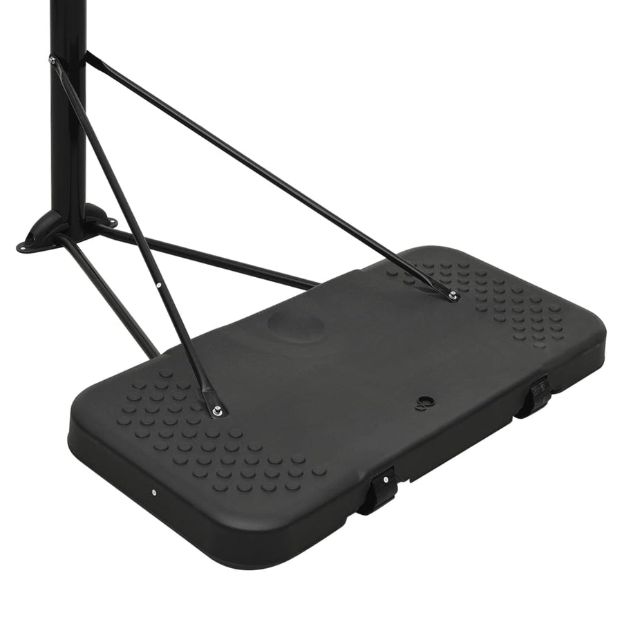Basketbalstandaard 258-363 Cm Polyetheen Wit