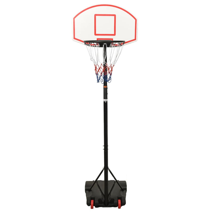 Basketbalstandaard 216-250 Cm Polyetheen Wit